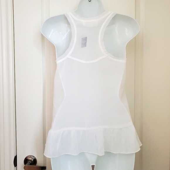 🆕️ A&F White Crotchet Tank Top - Picture 3 of 10
